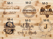 Load image into Gallery viewer, Monogram Pick-a-design Serving Board