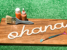 Load image into Gallery viewer, Paint-It-Yourself Ohana Wall Decor