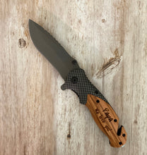 Load image into Gallery viewer, Black Pocket Knife