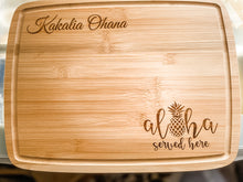 Load image into Gallery viewer, Aloha Served Here Board