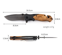 Load image into Gallery viewer, Black Pocket Knife