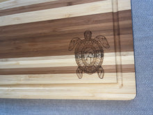 Load image into Gallery viewer, Honu(turtle) 9”x14” Bamboo Board
