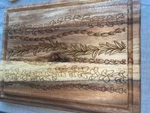 Load image into Gallery viewer, Multi Lei Strands Large Acacia Cutting Board
