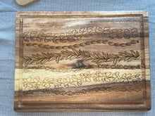 Load image into Gallery viewer, Multi Lei Strands Large Acacia Cutting Board

