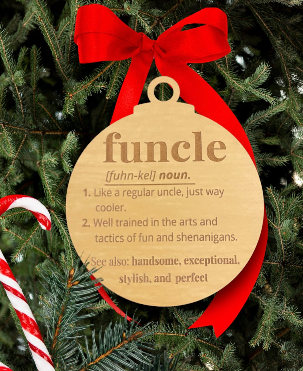 Funcle Ornament
