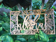 Load image into Gallery viewer, Aloha Wood Plaque
