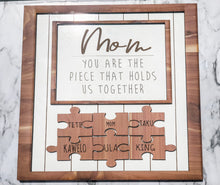 Load image into Gallery viewer, Mother&#39;s Day Puzzle Sign Personalized
